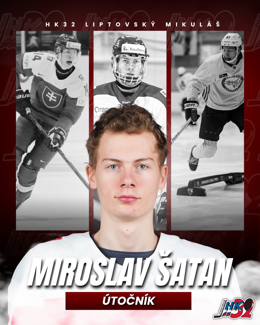 MIROSLAV ŠATAN Jr. SA PRIPÁJA HK 32 LIPTOVSKÝ MIKULÁŠ