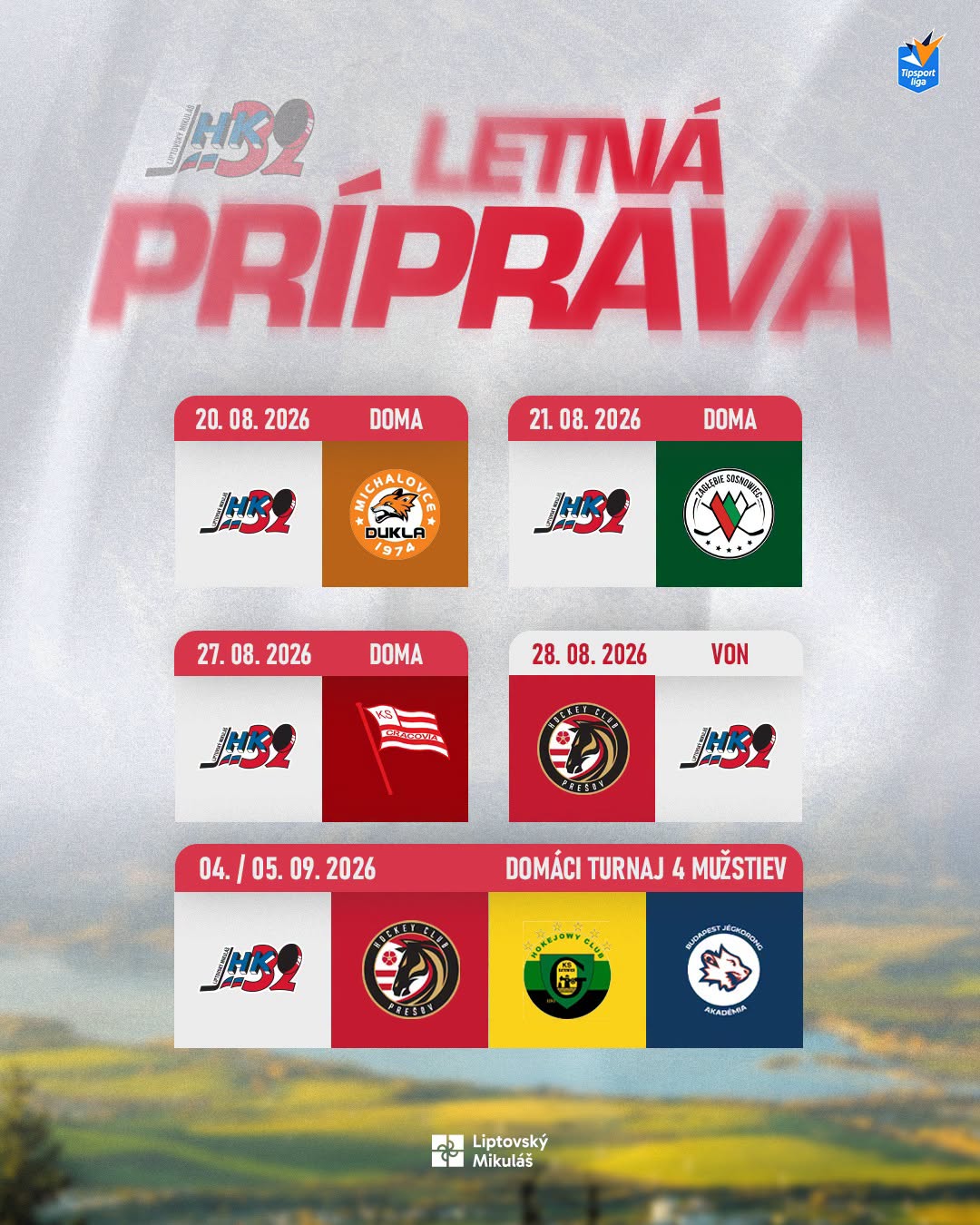LETNÁ PRÍPRAVA ŠTARTUJE 🔴🔵