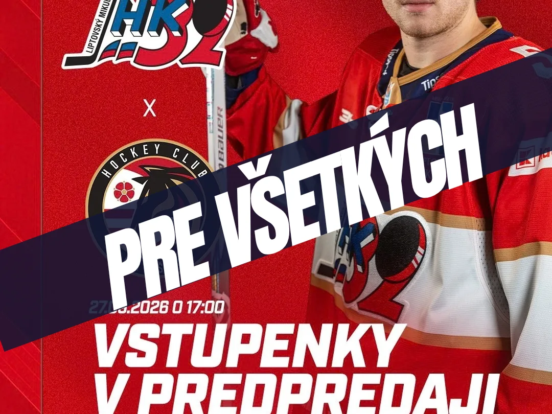 PREDPREDAJ JE SPUSTENÝ PRE VŠETKÝCH! 🏒🔥