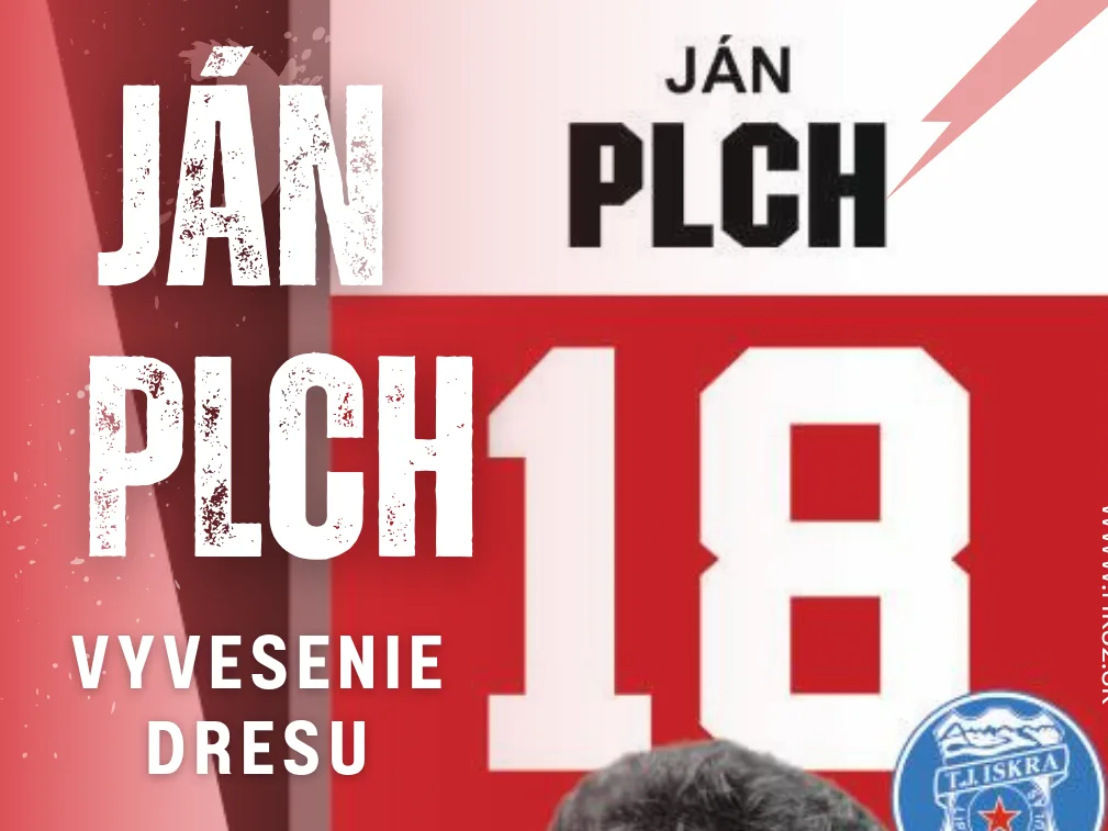 Vyvesenie dresu Jána Plcha