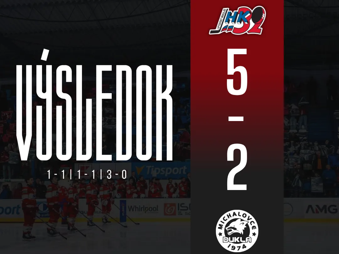 🏒 KONIEČNÝ VÝSLEDOK!