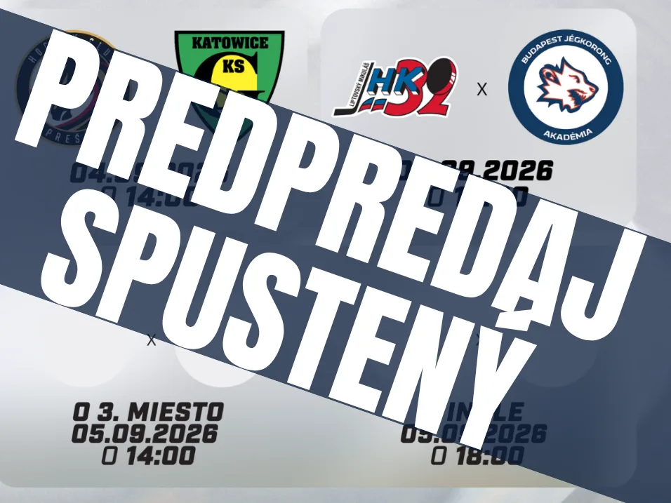 PREDPREDAJ NA TURNAJ O POHÁR PRIMÁTORA JE SPUSTENÝ!