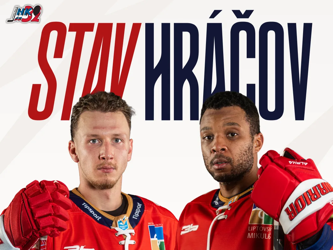 AKTUÁLNY ZDRAVOTNÝ STAV HRÁČOV